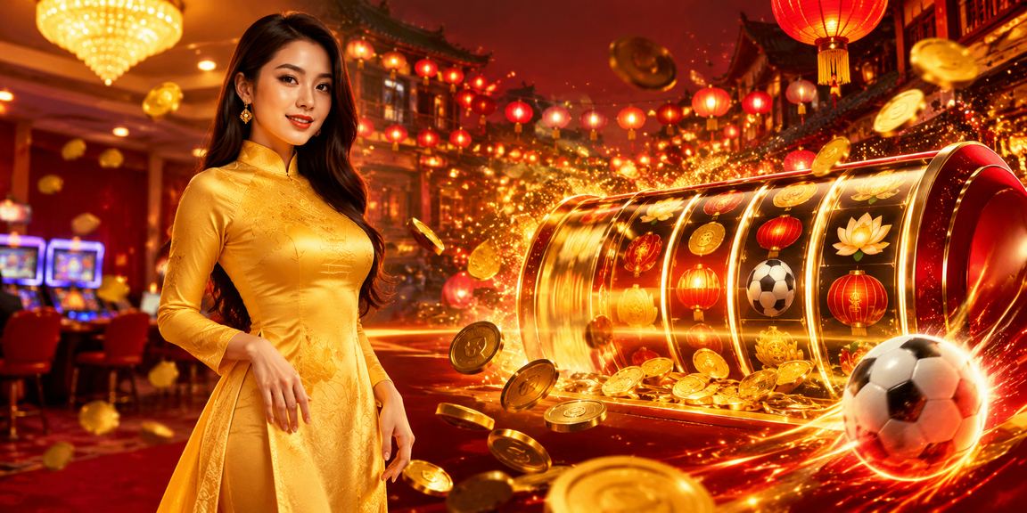 Người chơi tại Hội An trải nghiệm game trực tuyến với trang phục áo dài truyền thống